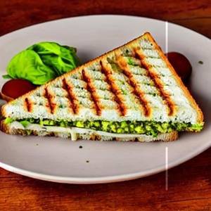 Corny Pesto Sandwich 