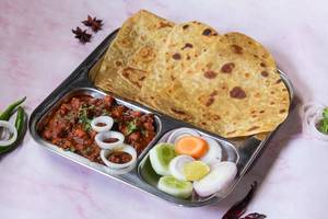 Chana Masala With 3 Tawa Paratha