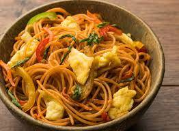 Egg noodles Chinese Dinner