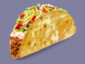 Crunchy Wheat Taco Mexican Chicken