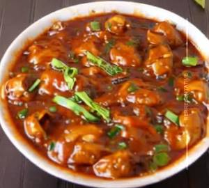 Mushroom Manchurian Gravy