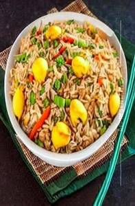 Schezwan Egg Fried Rice