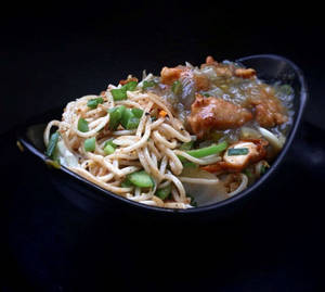 Garlic Chicken Noodles