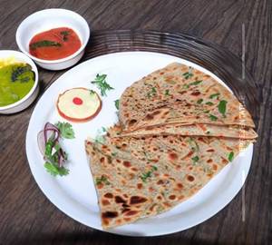 Gobi Carrot Paratha