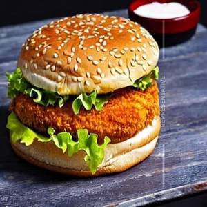 Spicy chicken burger  