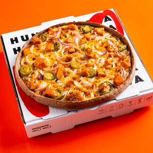 Spicy BBQ Chicken - Ragi & Whole Wheat Pizza 10"
