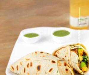 Crispy Aloo Tikki Wrap
