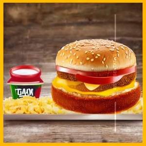 Cheese Crunchy Burger