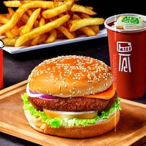 Broasted Burger Crispy