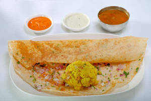 Butter Paper Masala Dosa