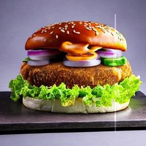 Chicken Double Decker Burger