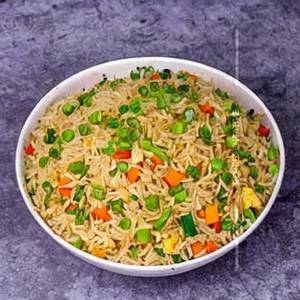 Mixed Veg Singapore Fried Rice