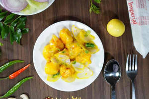Golden Fried Prawns