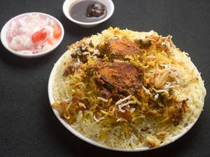 Fish biryani