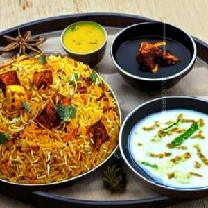 Paneer Ghee Roast Biryani