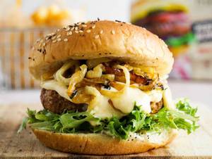 Cheesy Burger.