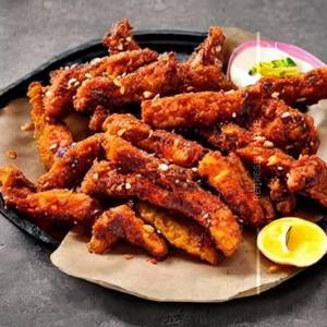 BBQ loaded fried