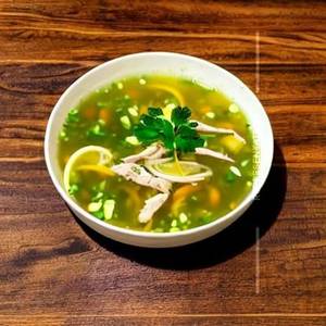Chicken Lemon Coriander Soup
