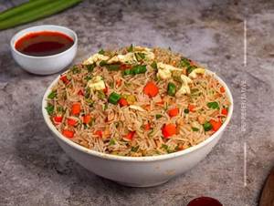 Schezwan Egg Fried Rice 