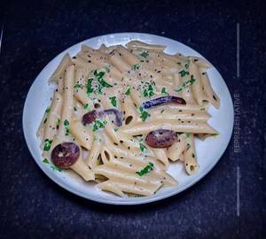 White Sauce Penne Pasta