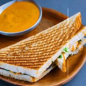 Masala Aloo Cheese Sandwich