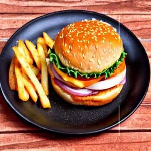 Veg Cheese Burger