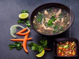 Chicken Lemon Coriander Soup