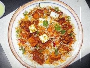 Paneer Chilli Biryani