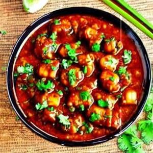 Baby Corn Manchurian Gravy