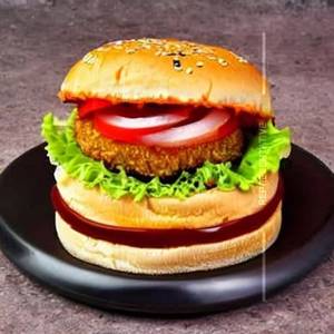 Veg Cheese Grilled Burger