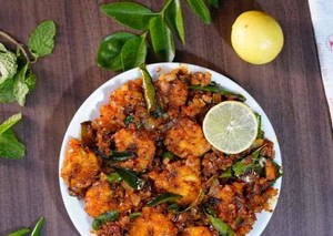 Prawns Manchurian
