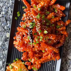Crispy Chilli Honey Potato