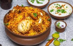Chicken Biryani Half