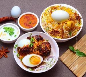 Egg Biryani Full