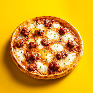 Chicken Meatball Bolognese Pizza