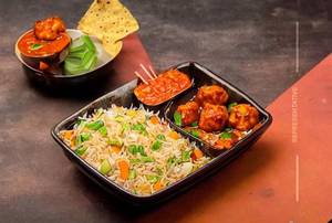 Veg Manchurian Fried Rice