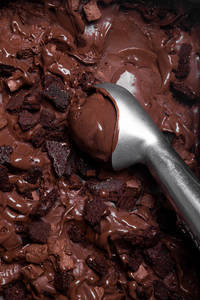 Chocolate, Chocolate & Chocolate Ice Cream