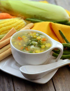 Veg Sweet Corn Soup