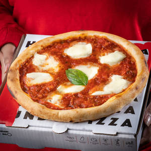Margherita Di Bufala Jain Pizza