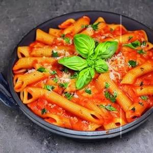 Veg Arrabbiata Pasta (Red Sauce)						