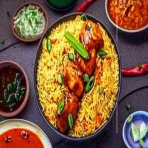Chilli Chicken Rice