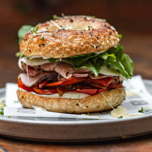 Smoked Ham (Bagel Sandwich)