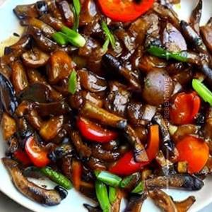Mushroom Pepper Chilly