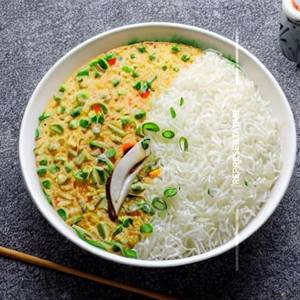 Egg rice bowl