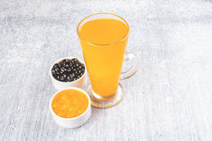 Orange Fizz Boba Tea [soda]