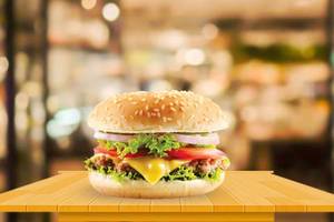 Weg Schezwan Burger