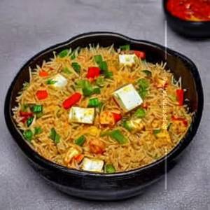 Paneer Onion Chilli Fried Rice