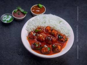 Veg Manchurian Rice