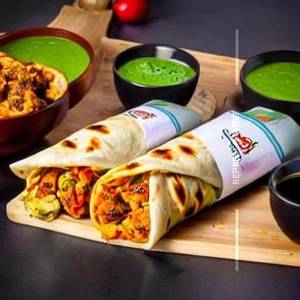 Double Cheese Shawarma Chicken Roll