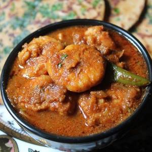 Prawn malai curry